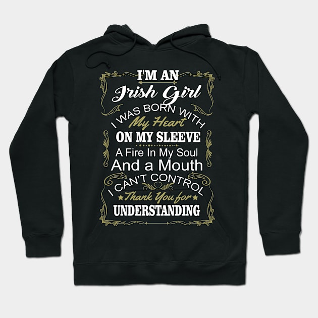 Irish Girl Hoodie by BTTEES